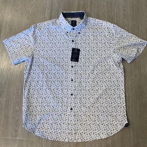 NWT Michael Strahan SS Button Down